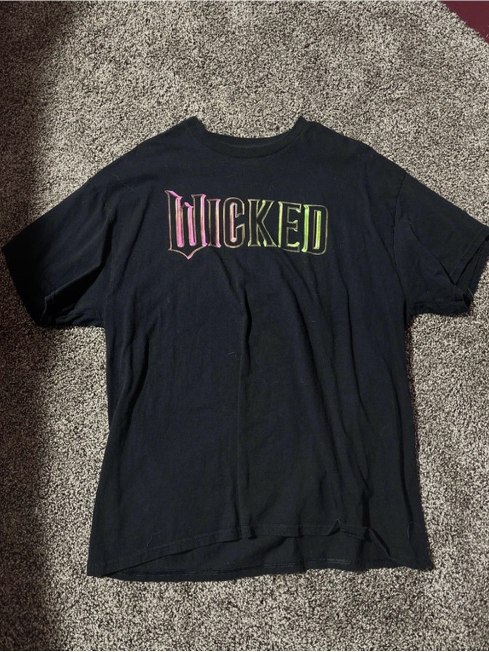 Wicked Graphic Black Short-Sleeve T‑Shirt